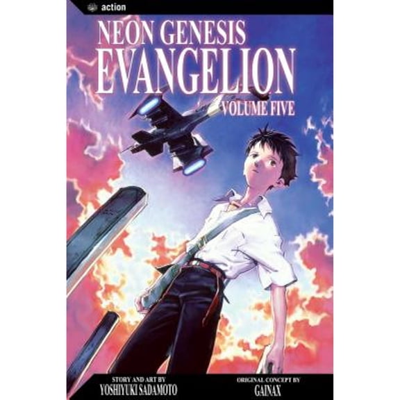 Pre-Owned Neon Genesis Evangelion, Vol. 5: If This Work Be of Men, It Will Come to Nought (Paperback) by Yoshiyuki Sadamoto
