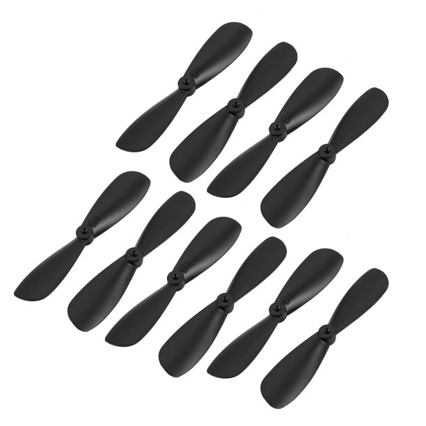 5pair Plastic CW CCW Propeller 46mm Dia Black for DIY RC Boat Airplane