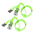 thumbnail image 3 of Correa de equipaje de viaje, bloqueo de contraseña ajustable, cinturón de embalaje, correa de bloqueo seguro para equipaje, verde fluorescente, 3 of 8