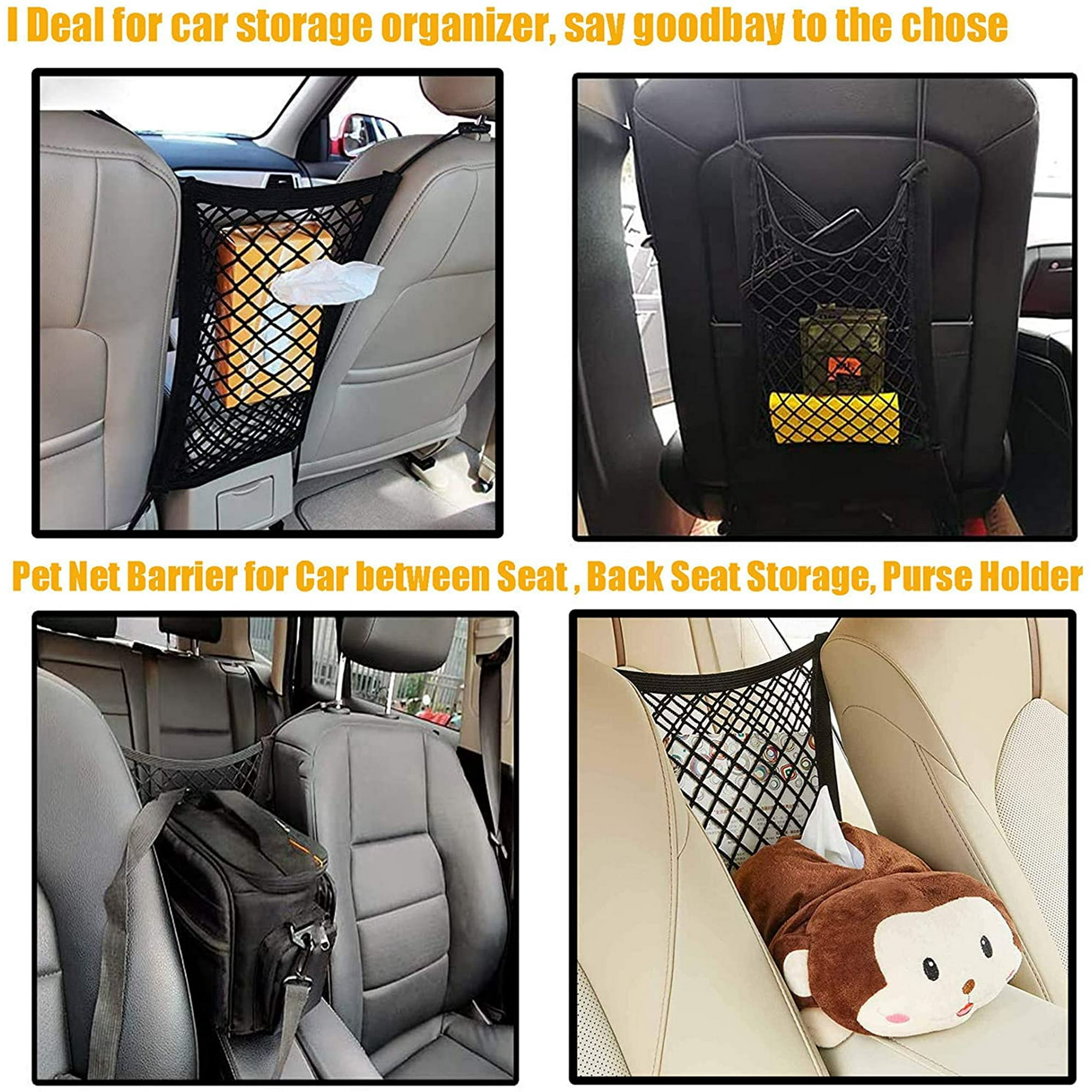 Dog car back seat barrier hot sale