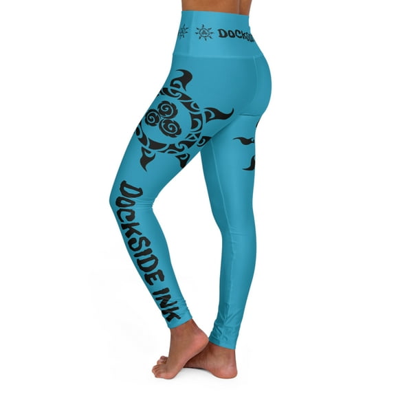 High Waisted Yoga Leggings (AOP)