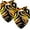 Multi-colored 6, variant on Dog Bandana - 2 Packs Ideal Pet, Daily Bibs Neck Scarf for Small to Large Dogs Cats, Square Cat Bandanas Collar Stripe Lemon Leaves