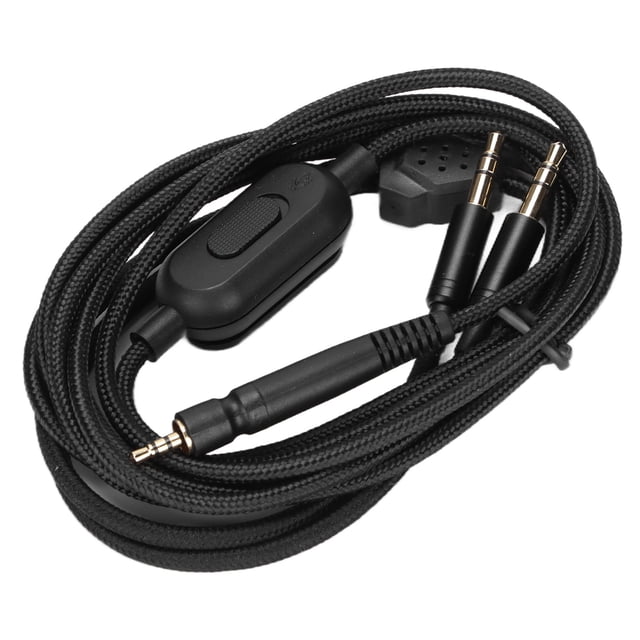 Cable de extensión de audio, cable de audio para auriculares, cable de audio estéreo controlable, cable de audio de diseño de primera clase