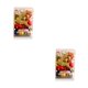 thumbnail image 2 of Kearding 30 piezas de bolas de árbol de Navidad colgantes decorativos colgantes de Navidad 1,2/1,6/2,3 pulgadas decoraciones artesanales de plástico DIY Type3 NO3 Kearding CBP159083, 2 of 5