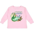 thumbnail image 3 of Inktastic Reading is Magical Dragon Green Dragon with Book Boys or Girls Long Sleeve Toddler T-Shirt, 3 of 5