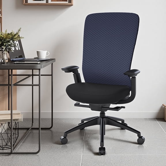 AFO Ergonomic Mesh Desk Chair with Lumbar Support,Dark Blue