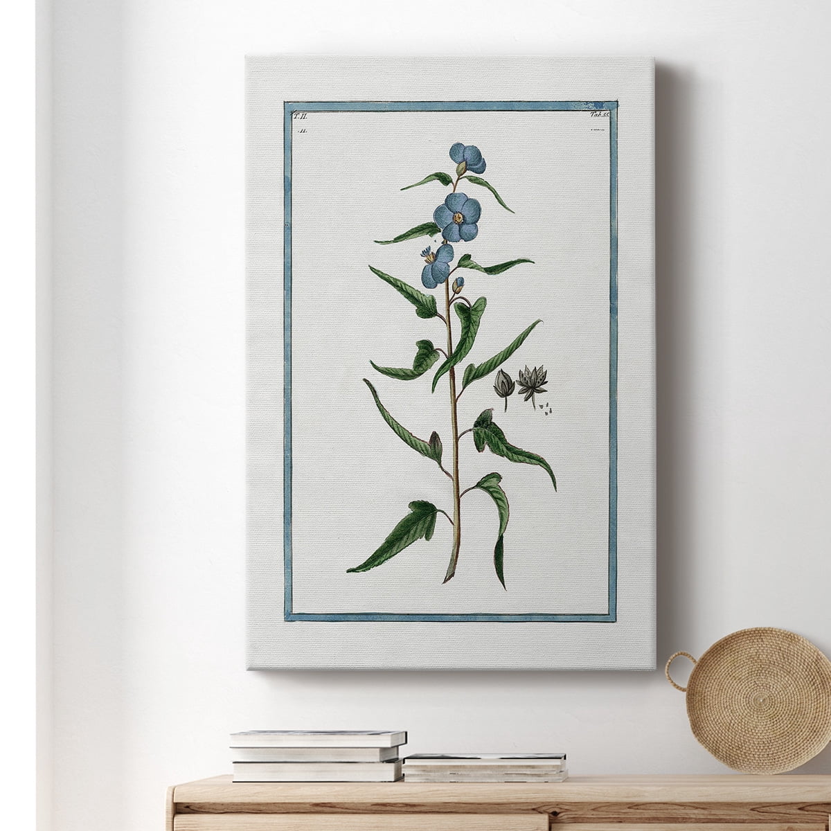 Shabby Chic Botanical I Premium Gallery Wrapped Canvas - Ready to Hang
