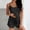 Black, variant on Bikini Underwear for Women Bathing Suit Tops Women's Fashion Silk Suspenders Pajamas Shorts Home Clothes Pajamas Set Green M