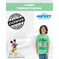 thumbnail image 2 of Camiseta Disney Mickey Mouse Born Lucky St Patrick's Day, 2 of 7