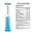 thumbnail image 3 of FOCUSAID GO Nootropics Energy Blend, Zero Sugar, Alpha-GPC, GABA, B-Complex, Yerba Mate, Green Tea, Keto Friendly, 100mg Caffeine, 30 Count (Pack of 1), 3 of 5