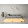 thumbnail image 3 of Ahgly Company Indoor Square Abstract Brown Modern Area Rugs, 5' Square, 3 of 4