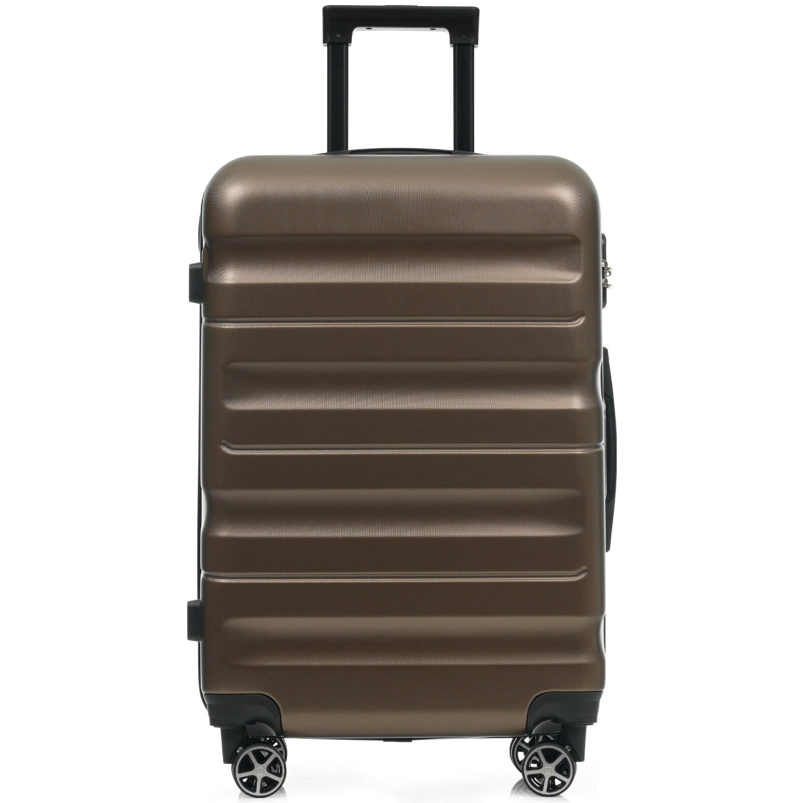 Hard Shell Luggage 6-Piece ABS Hardshell Luggage Set - Lightweight & Durable Suitcases with Dual Spinner Wheels, Carry-On & Check-In Sizes for Travel & Business,Carry On Hard Shell Luggage