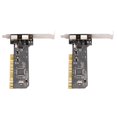 thumbnail image 1 of 2X PCI to 2 Ports Ps2 Adapter Card Ps/2 Pci Card Pci Ps2 Card Without USB for Keyboard Mouse Combo Adapter Card, 1 of 7