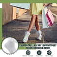 thumbnail image 5 of VEGCOO 6 Pairs Ruffle Ankle Socks – Lace Frilly Cotton Socks, Fashion Princess Style Socks for Women & Girls, 5 of 7
