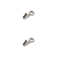 thumbnail image 2 of Scienceny Gancho para llaves Mini perchas Montado en la pared Usable Colgando Heavy Duty Ganchos Bolsa Bolso Cocina Hogar Níquel blanco Níquel blanco 2piezas, 2 of 6
