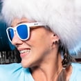thumbnail image 4 of Tigebraver Polarized Sunglasses For Men & Women, Medium OG Frame With Blue Mirrored Reflective Lens, UV400 Protection, No Slip & No Bounce, 4 of 6