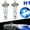 As Show, variant on 2Pcs H1 LED Headlight Bulb Kit 100W 8000K Ice Blue High Low Beam Fog Driving Lamp