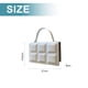 thumbnail image 2 of Nuevo bolso de hombro de moda de cuero artificial, bolso cuadrado pequeño con forma de rombo, 2 of 6