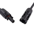 thumbnail image 3 of Cable paralelo de rama Y fotovoltaica, juego de 2 cables solares para panel solar, conector macho y hembra, accesorios para panel solar, multifuncional, 3 of 12