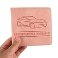 thumbnail image 3 of HEALEEP Organizador De Tarjetas Y Documentos Para Auto Color Rosa Con Y Práctico, 3 of 6