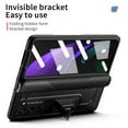 thumbnail image 3 of Decase for Galaxy Z Fold 2 Phone Case,Hybrid Heavy Duty Hidden Stand Protection Cover, Ultra-Thin Anti-Scratch Durable Phone Covers for Samsung Z Fold 2 5G(2020) Folding Screen Stylish Case,Black, 3 of 7