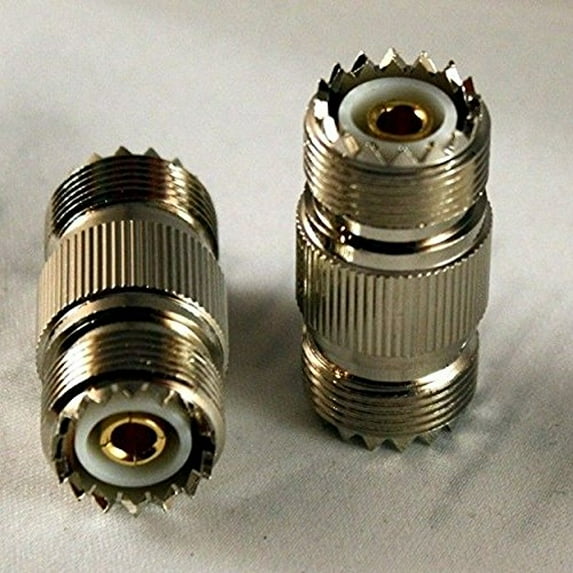RF coaxial adapter connector UHF female SO-239 to SO239 female jack in series Quick USA Shipping