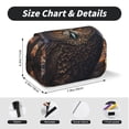 thumbnail image 5 of Kdxio Classical Style Brown Owl for Double Compartment Pen Case Oxford Organizer with Zipper Pockets for Students Artists, 5 of 7