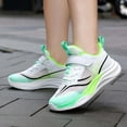 thumbnail image 2 of Boys Shoes Summer Kids Teen Sneakers Lightweight Mesh Breathable Running Shoes with Non Rubber Sole Kid Shoes Green 32, 2 of 7