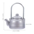 thumbnail image 2 of Luxshiny Vintage Design Silver Plastic Kitchen Utensils Teapot for Bjd Miniature Scene 1Set, 2 of 8