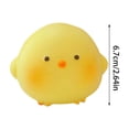 thumbnail image 3 of Cute Chick Night Light for Kids, Soft Silicone LED Nursery Lamp, Portable Rechargeable Bedside Light, Tap Control, Safe for Baby Room, Gift for Children, Dimmable Warm Night Lamp for Bedroom Decor, 3 of 3