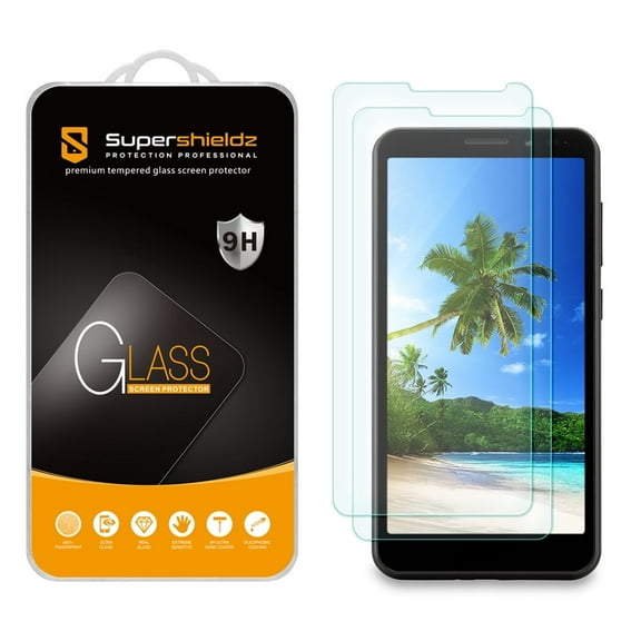 [2-Pack] Supershieldz for Orbic Maui Tempered Glass Screen Protector, Anti-Scratch, Anti-Fingerprint, Bubble Free