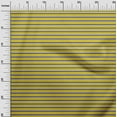 thumbnail image 2 of oneOone Cotton Poplin Fabric Horizontal Stripe Printed Fabric 1 Yard 42 Inch Wide, 2 of 4