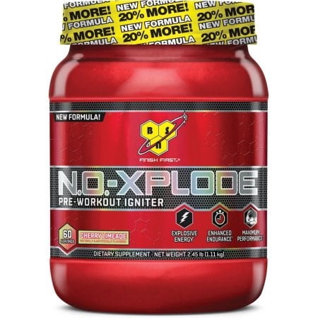 BSN N.O.-XPLODE, Cherry Limeade, 2.45 Lb