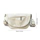thumbnail image 3 of Bolso bandolera informal para mujer, bolso elegante de PU, bolso para citas diarias (blanco), 3 of 7