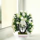 thumbnail image 3 of Flores artificiales, bonsáis artificiales en maceta, macetas de plástico para sala de estar, comedor, mesa de TV, mueble de centro, decoración, adornos, flores artificiales, bonsáis, plantas, 3 of 7
