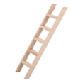 thumbnail image 1 of Escalera de casa de muñecas 1:12, muebles de casa de muñecas en miniatura, escalera de madera, mini escalera decorativa para casa de muñecas, modelo de escalera en miniatura, 1 of 8