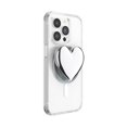thumbnail image 2 of Phone Grip PopSockets para iPhone MagSafe con soporte, color plateado, 2 of 6
