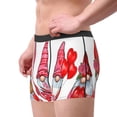 thumbnail image 2 of Fotbe Cute Valentine's Gnomes Men’s Total Support Pouch Boxer Briefs, X-Temp Cooling, Moisture-Wicking Underwear, Regular, Long-leg and Trunk-XX-Large, 2 of 5