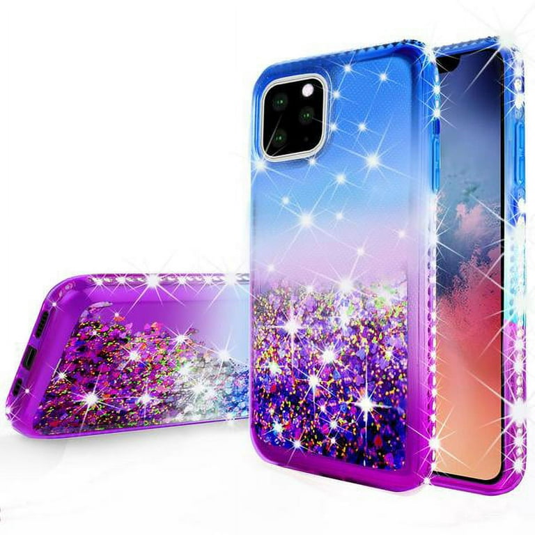 Case for iPhone 11 Pro Max Glitter Liquid Bling Sparkle Quicksand