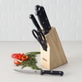 thumbnail image 3 of Home Basics Knife Block Set for Kitchen Counter, 3 of 4