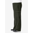 thumbnail image 3 of KingSize Men's Big & Tall Explorer Plush Fleece Cargo Pants, 3 of 5
