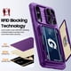 thumbnail image 5 of Funda tipo cartera GooseBox para Galaxy S25 Edge con RFID, funda para cámara, 5 of 8