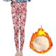 thumbnail image 4 of Puntoco Mujeres Impresión Caliente Apretado Grueso Felpa Lana Cintura Pantalones Largos Pantalones Leggings Puntoco Puntoco-4529, 4 of 5