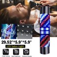 thumbnail image 2 of Barber Pole LED Light Upthehill Barber Pole Rotating LED Strips Light Barber Shop Rotating Pole Light Hair Salon Sign Wall Lamp Red Blue White Stripes, 2 of 9
