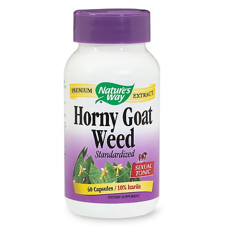 NATURE'S WAY Horny Goat Weed 60 VGC (Best Way To Rehydrate Weed)