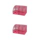 thumbnail image 4 of Sidaley Organizador de escritorio multifuncional con compartimentos - Organizador de escritorio eficiente y compacto Office Rose Red Rosa roja 2piezas, 4 of 6