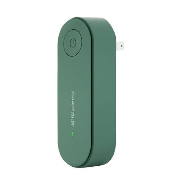 Enchufe el purificador de aire para el hogar, elimine el olor para la sala de estar, dormitorio, blanco verde SM SunniMix Purificador de aire enchufable