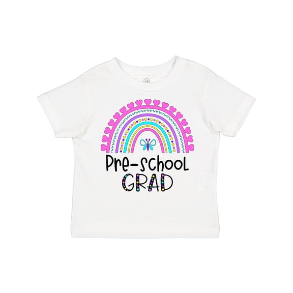 Inktastic Pre-school Grad Graduation Rainbow Boys or Girls Toddler T-Shirt