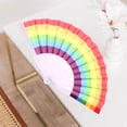 thumbnail image 5 of WRISTBIQUE PE Folding Fan Multi Cooling For Women Weddings 1Pack 15X9X0.2in, 5 of 11