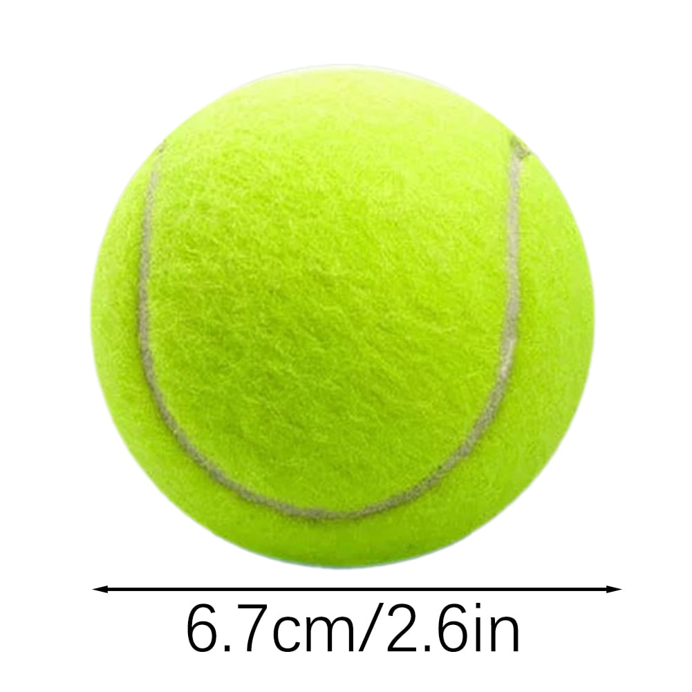 10-Pack Premium Tennis Balls with Mesh Carry Bag – High Elasticity Practice Balls for Tennis Training & Pet Dog Playing – Durable Outdoor Sports Balls